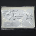 150PCS Golf Club Impact Tape Labels Stickers For Driver Woods Irons Putter Hitting Recorder Training Aids for Swing Practice