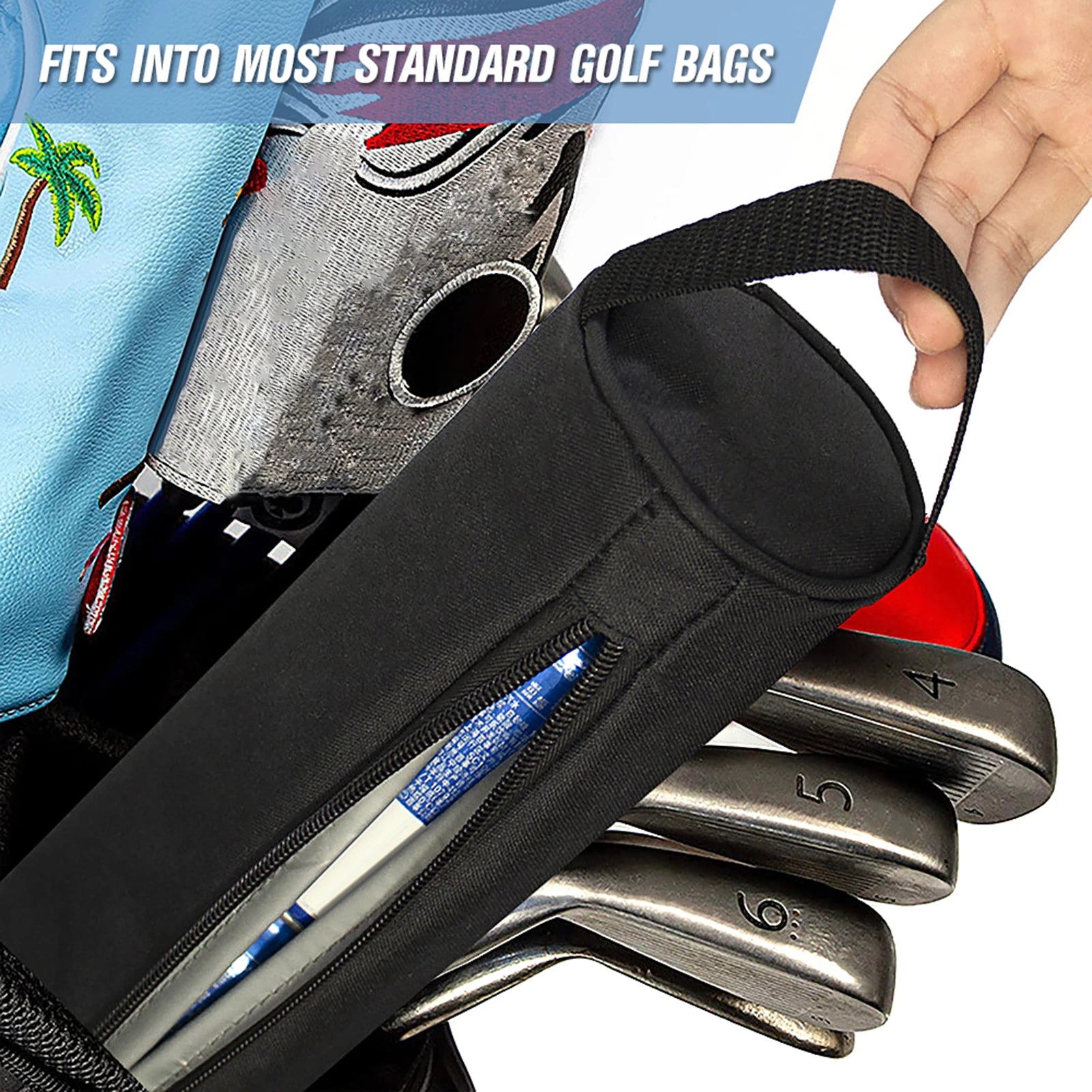 Golf Bag 7 Can Insulated Cooler Sleeve