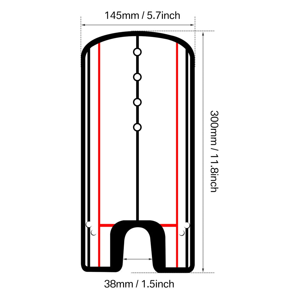 Golf Putting Mirror - Alignment Training Aid with Laser-Engraved Lines.