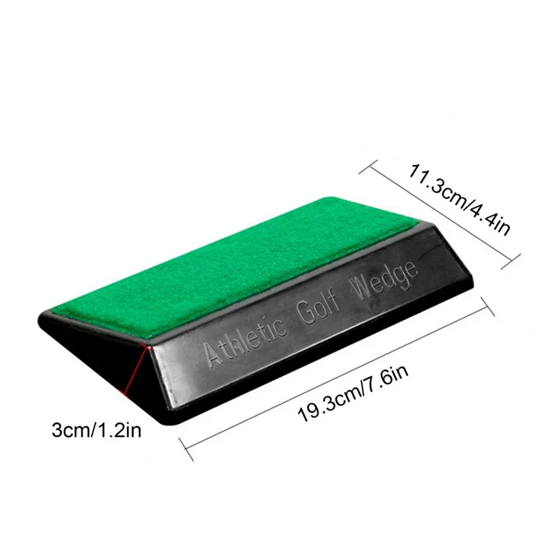 B48B-Golf Swing Trainer Aid Golf Training Aid 15-Degree Alignment Correction Pedal Foot Wedges Golf Swing Corrector Golf Trainin